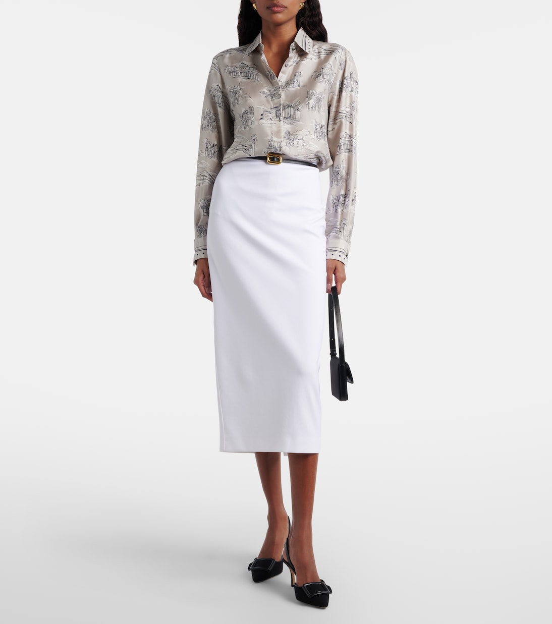 Falda tubo de jersey | Max Mara