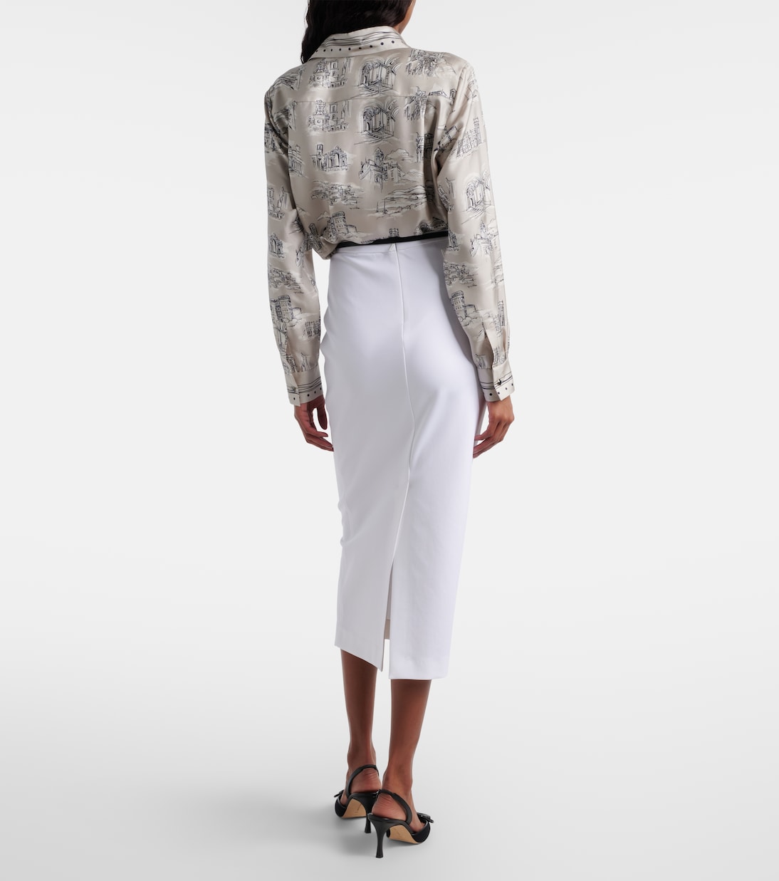 Falda tubo de jersey | Max Mara