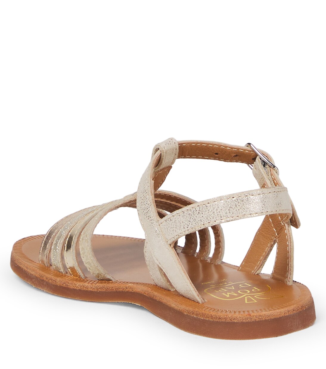 Sandalias Plagette New de piel | Pom d'Api