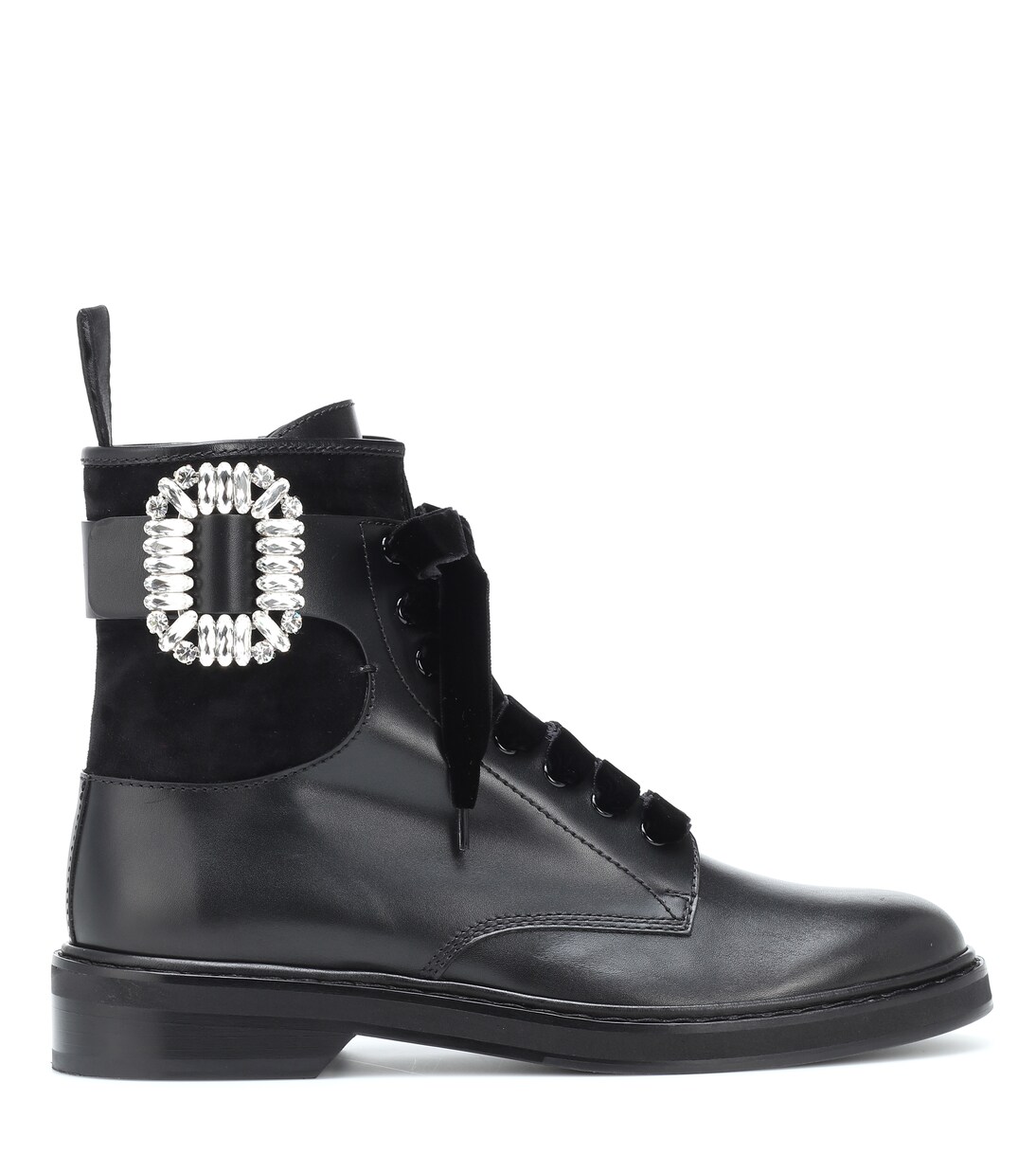 Viv' Rangers Strass leather boots | Roger Vivier