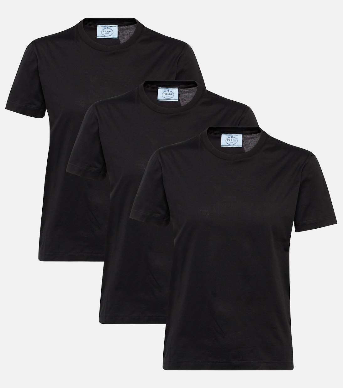 Set de 3 camisetas de algodón | Prada