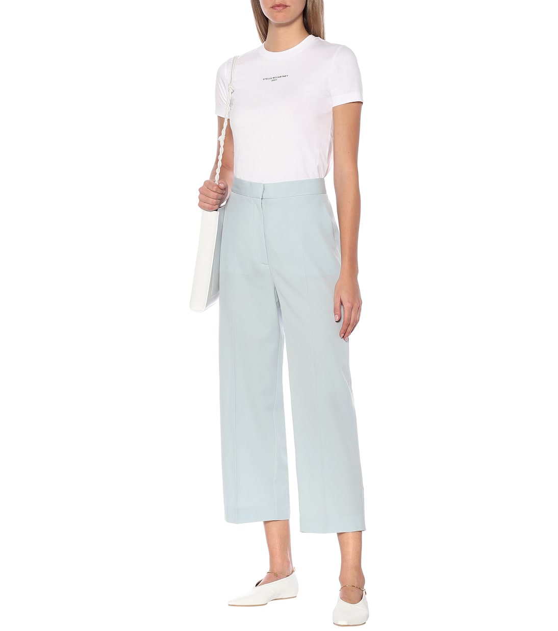 Pantaloni in cotone stretch | Stella McCartney