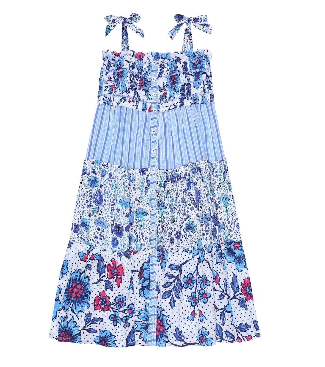 Triny printed dress | Poupette St Barth Kids