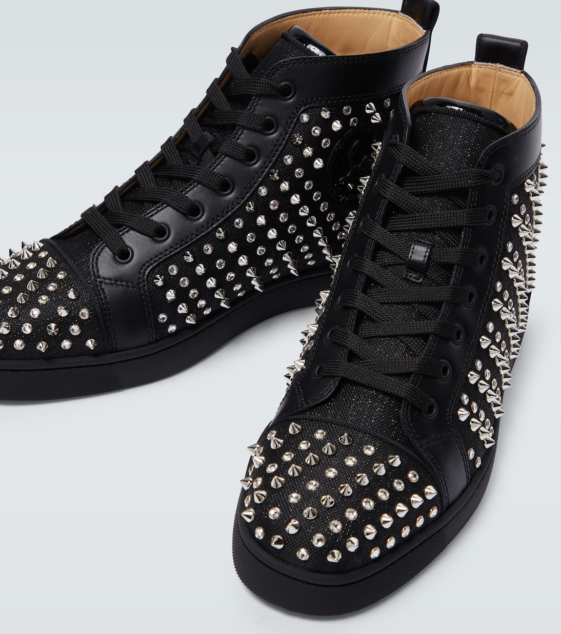 Sneakers Louis Canvas Lurex | Christian Louboutin