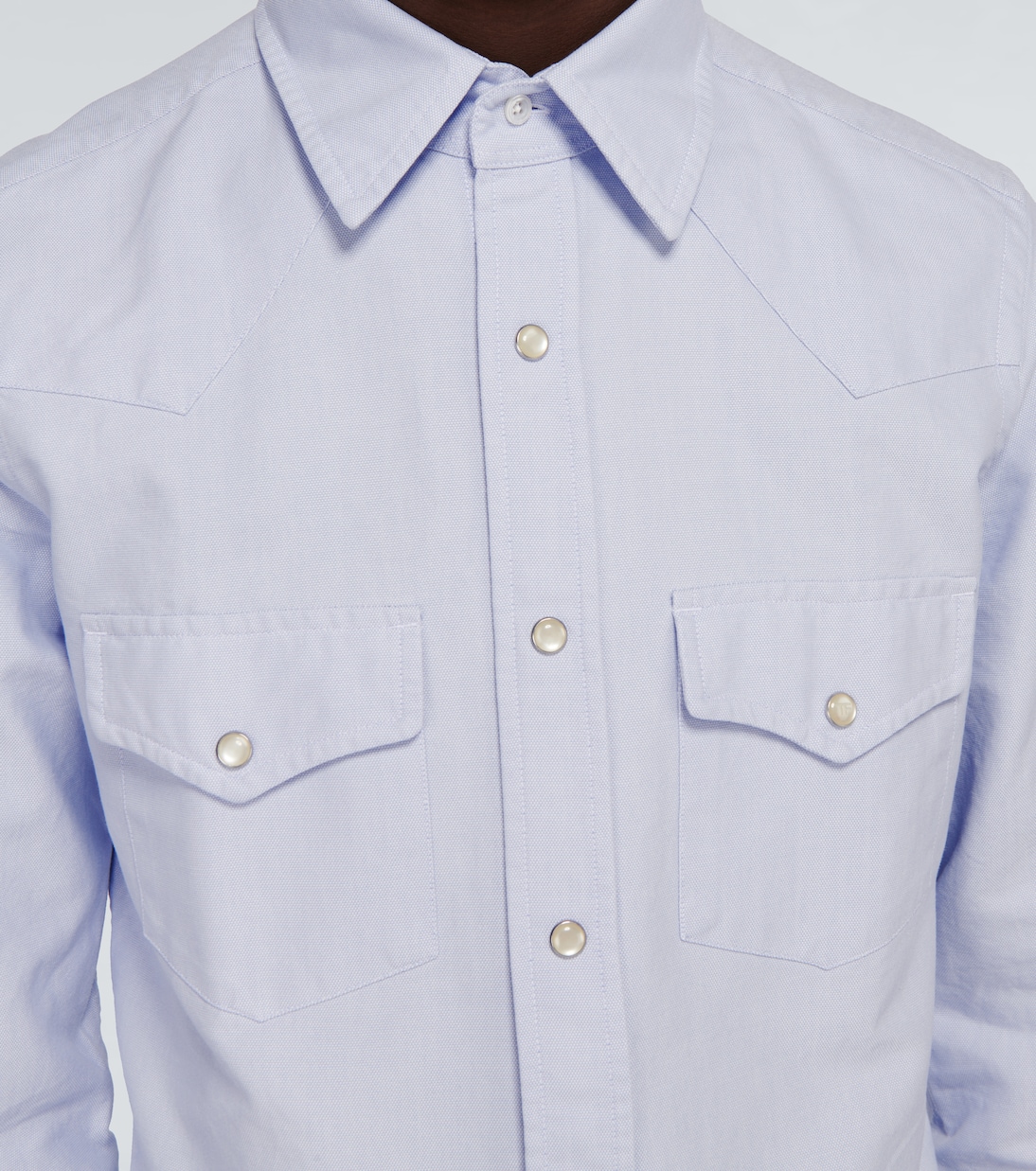Chemise Western en coton en coton | Tom Ford