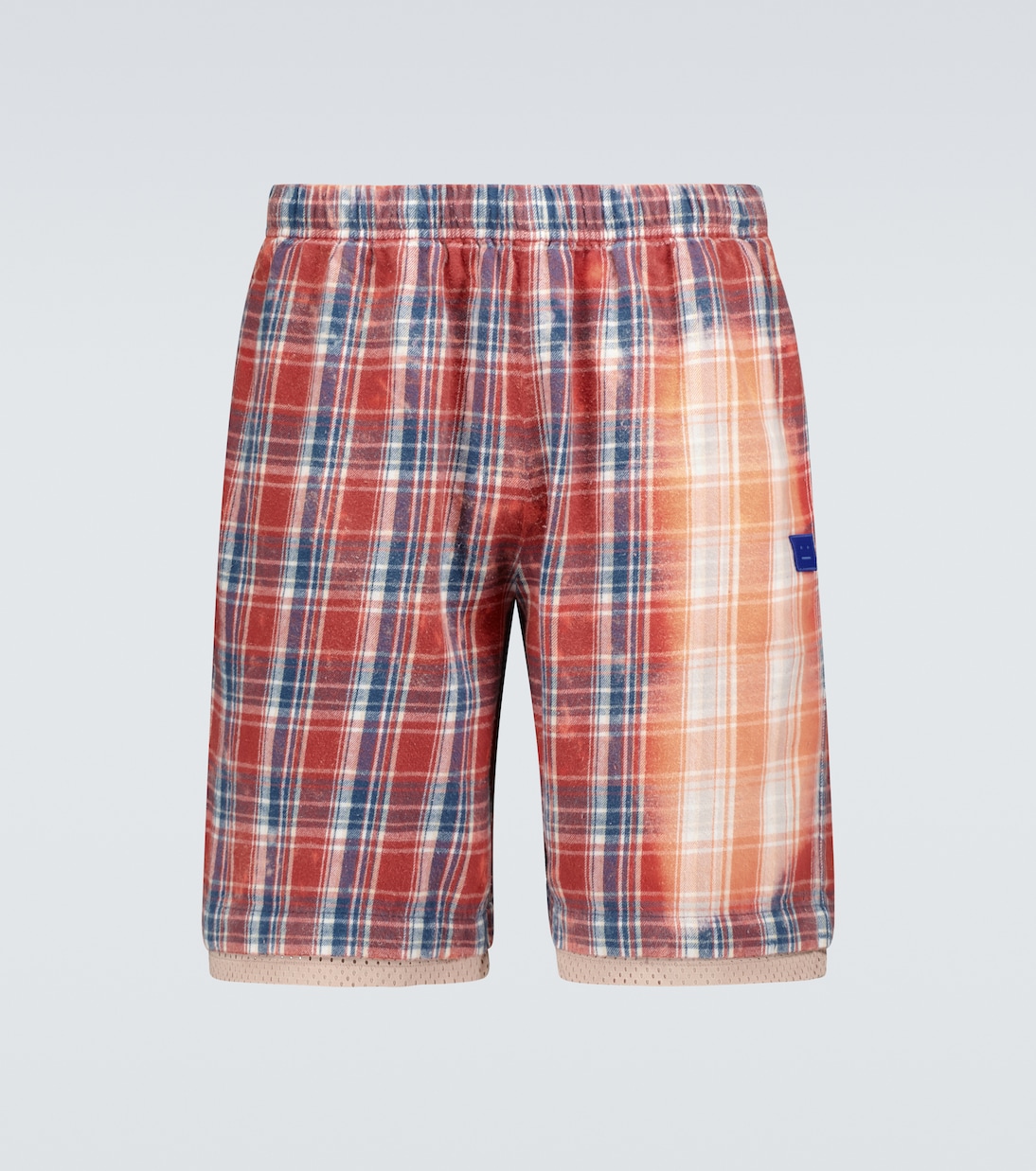 Flannel checked shorts | Acne Studios