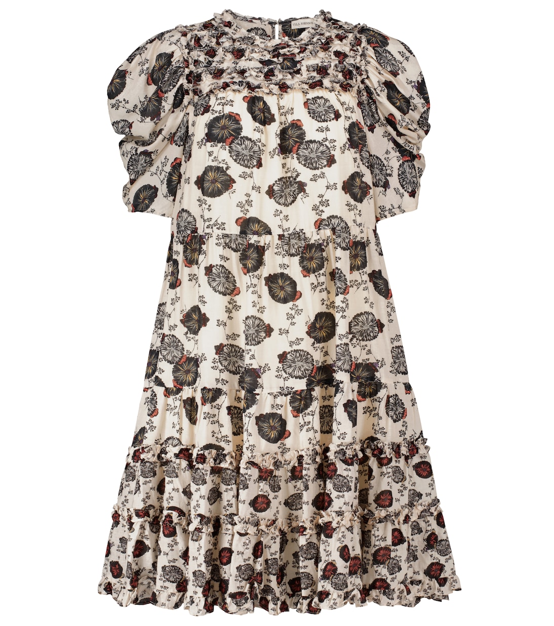 Cassian floral cotton-blend midi dress | Ulla Johnson