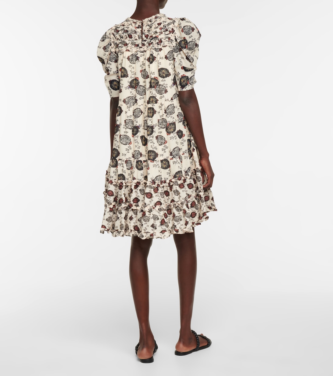 Cassian floral cotton-blend midi dress | Ulla Johnson