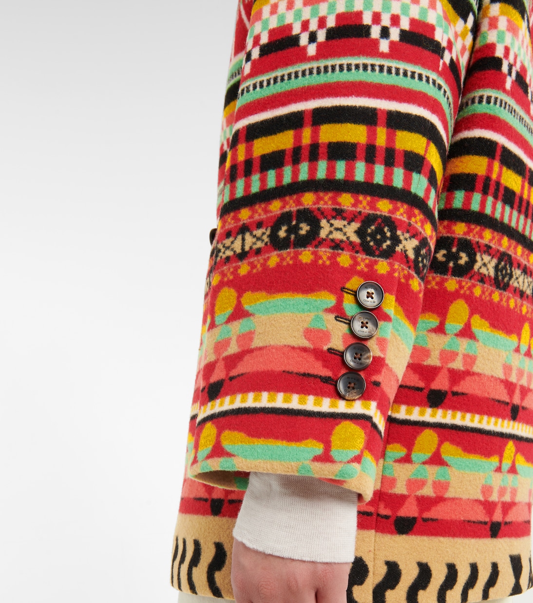 Wool-blend jacquard blazer | Etro