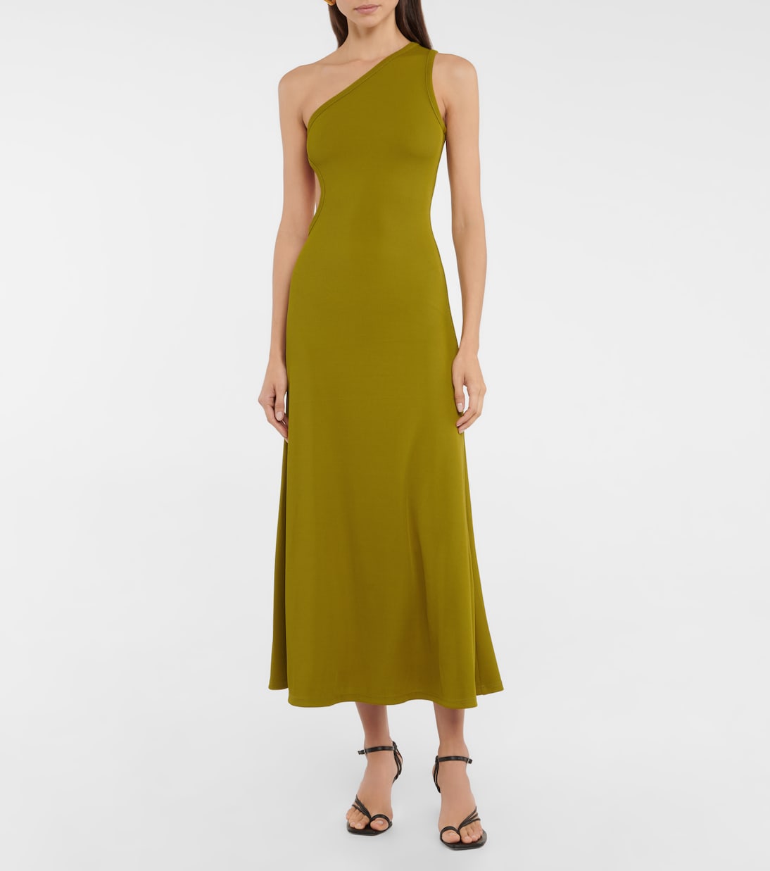 Fran one-shoulder midi dress | Christopher Esber