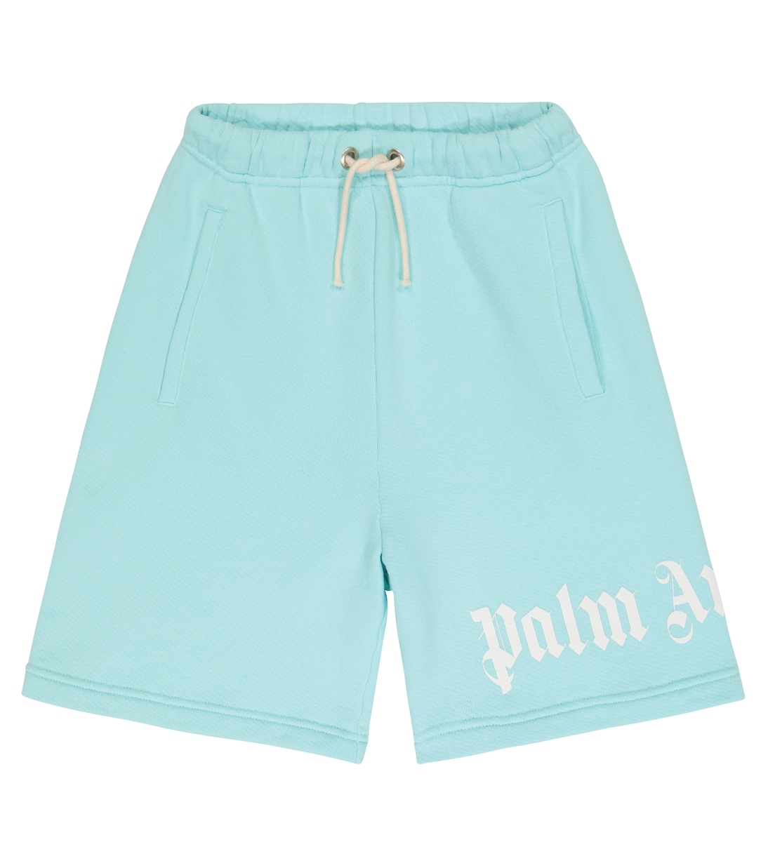Shorts in cotone con logo | Palm Angels Kids