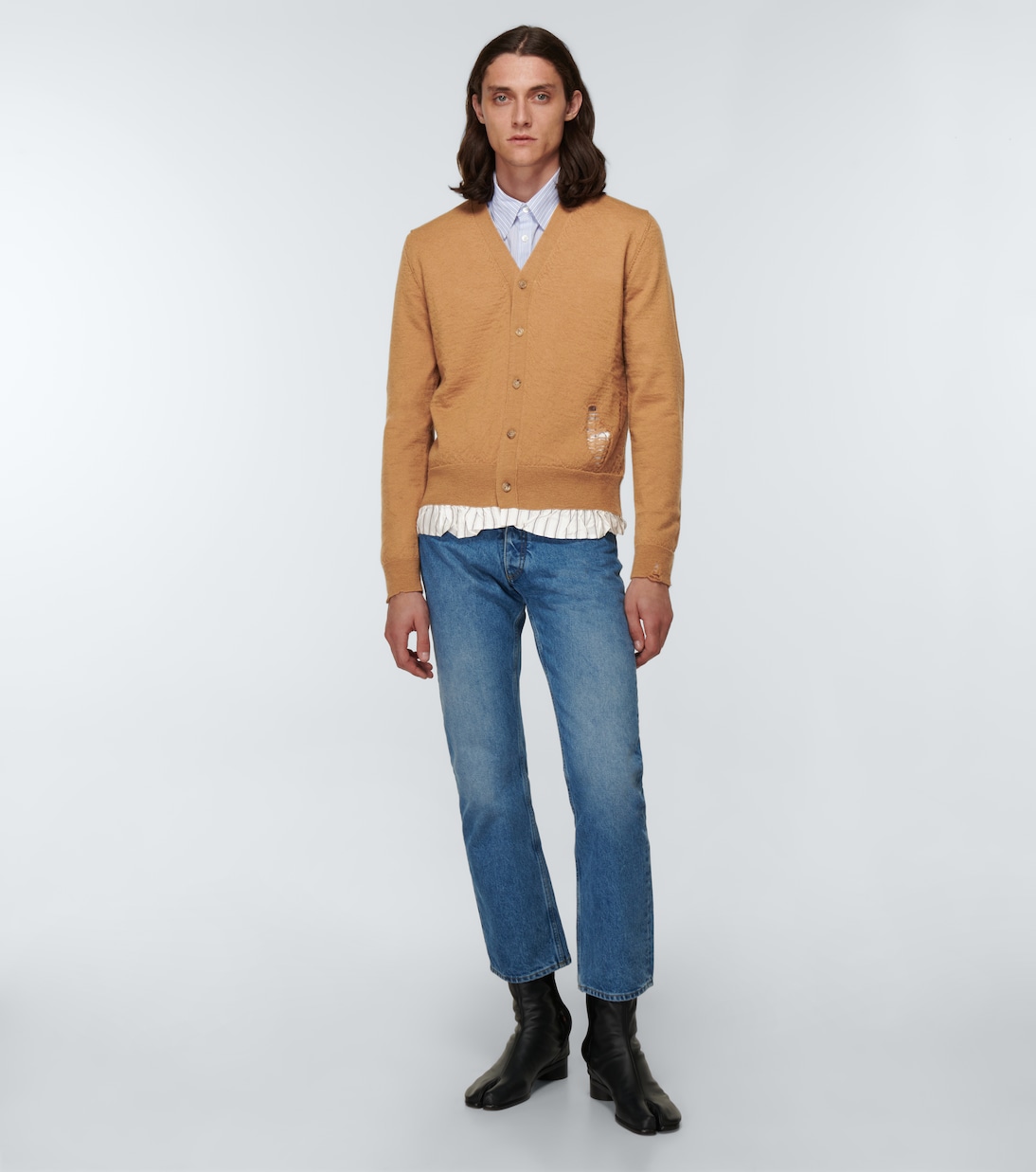 Cardigan Anonymity Of The Lining in lana | Maison Margiela