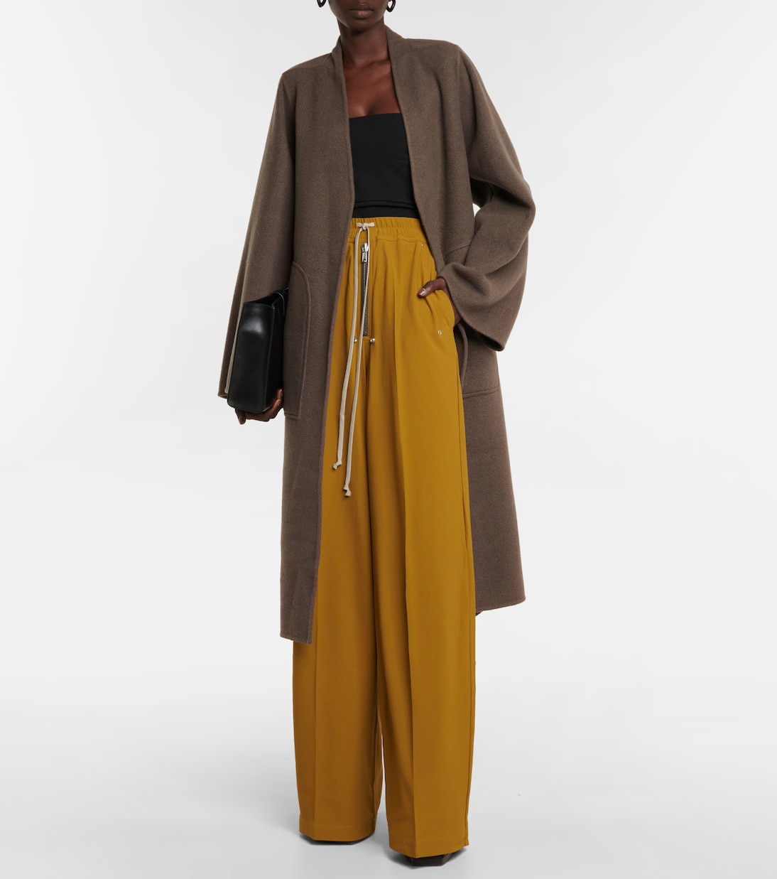 Wide-leg drawstring pants | Rick Owens