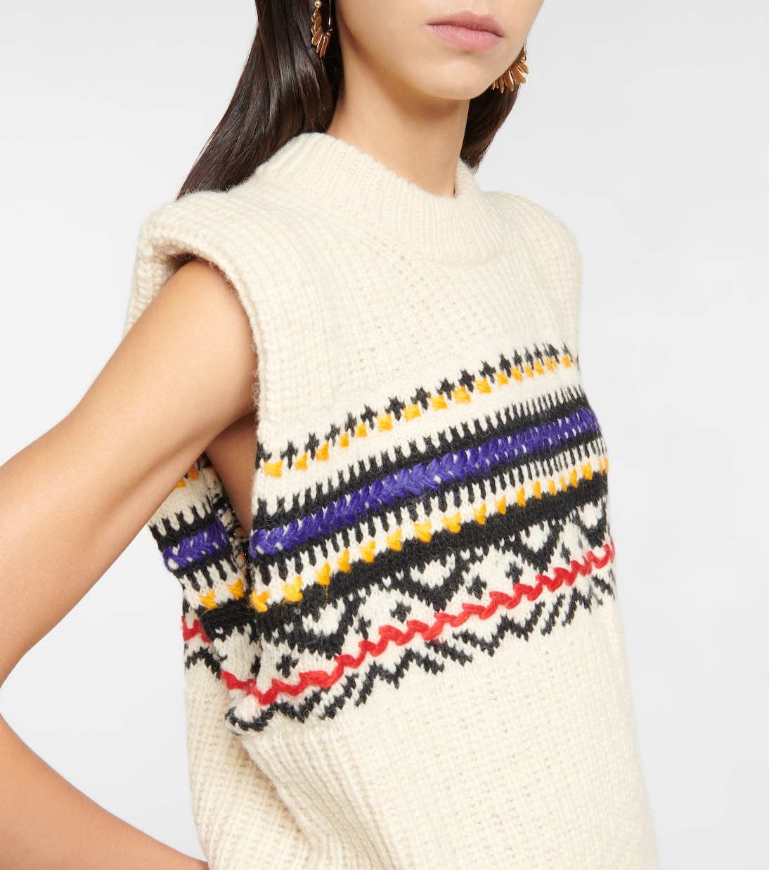 Chaleco Gresleyge en mezcla de lana | Marant Etoile