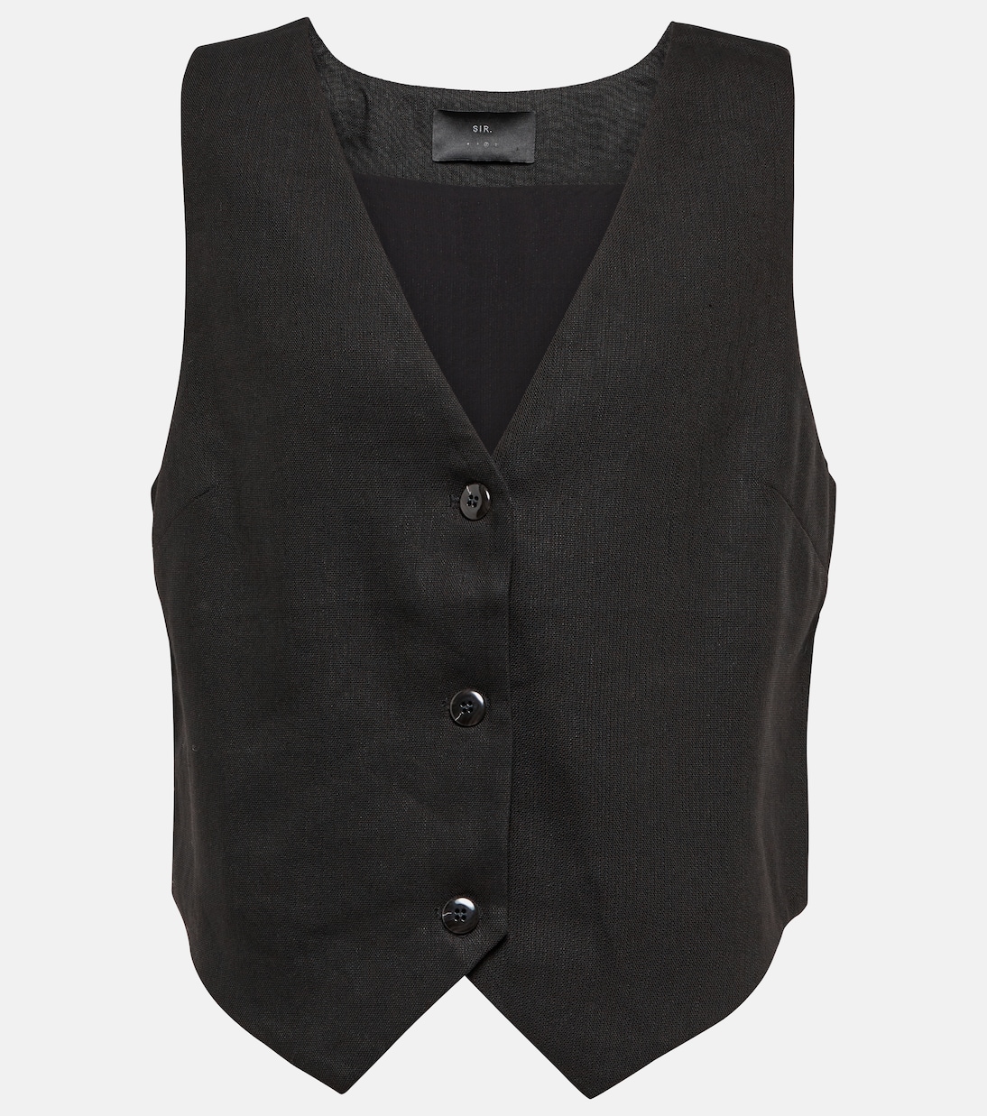 Gilet in misto lino | SIR