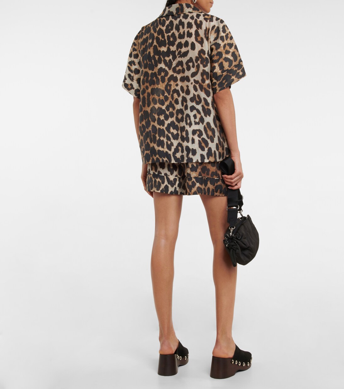 Top con estampado de leopardo | Ganni