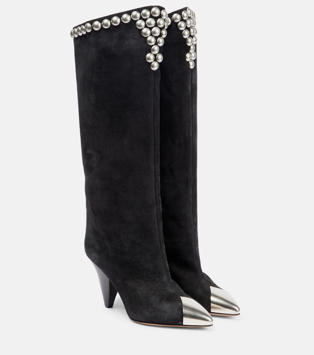 Botas altas de ante con aplicaciones | Isabel Marant