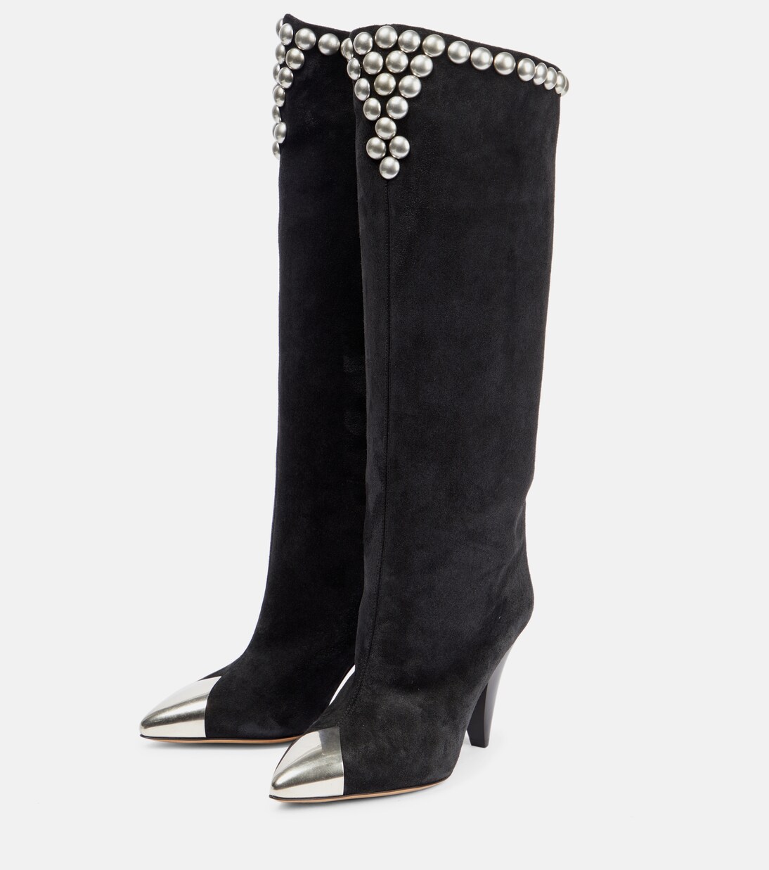 Botas altas de ante con aplicaciones | Isabel Marant