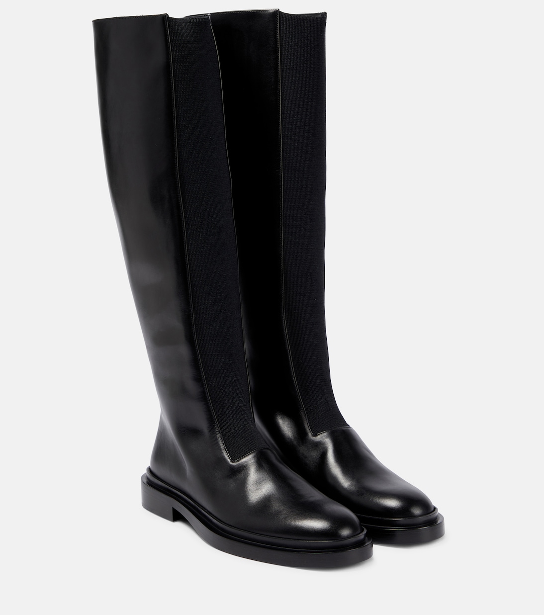 Botas Chelsea altas de piel | Jil Sander