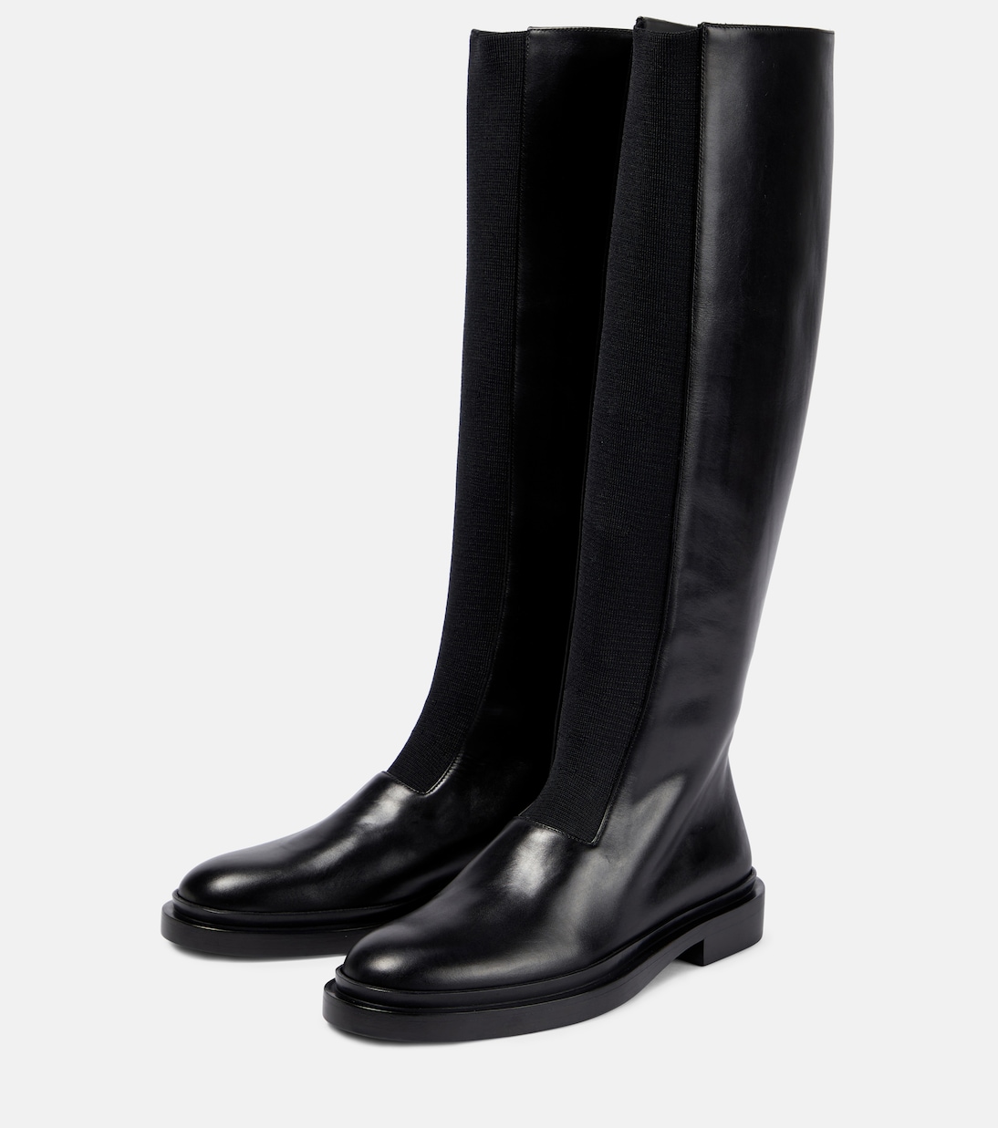 Botas Chelsea altas de piel | Jil Sander