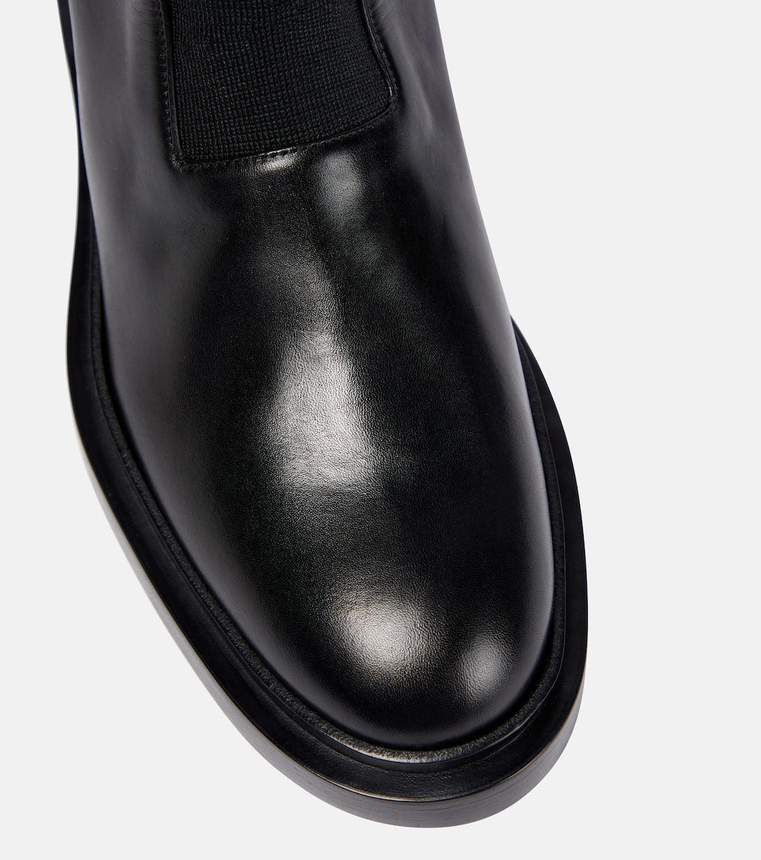 Botas Chelsea altas de piel | Jil Sander