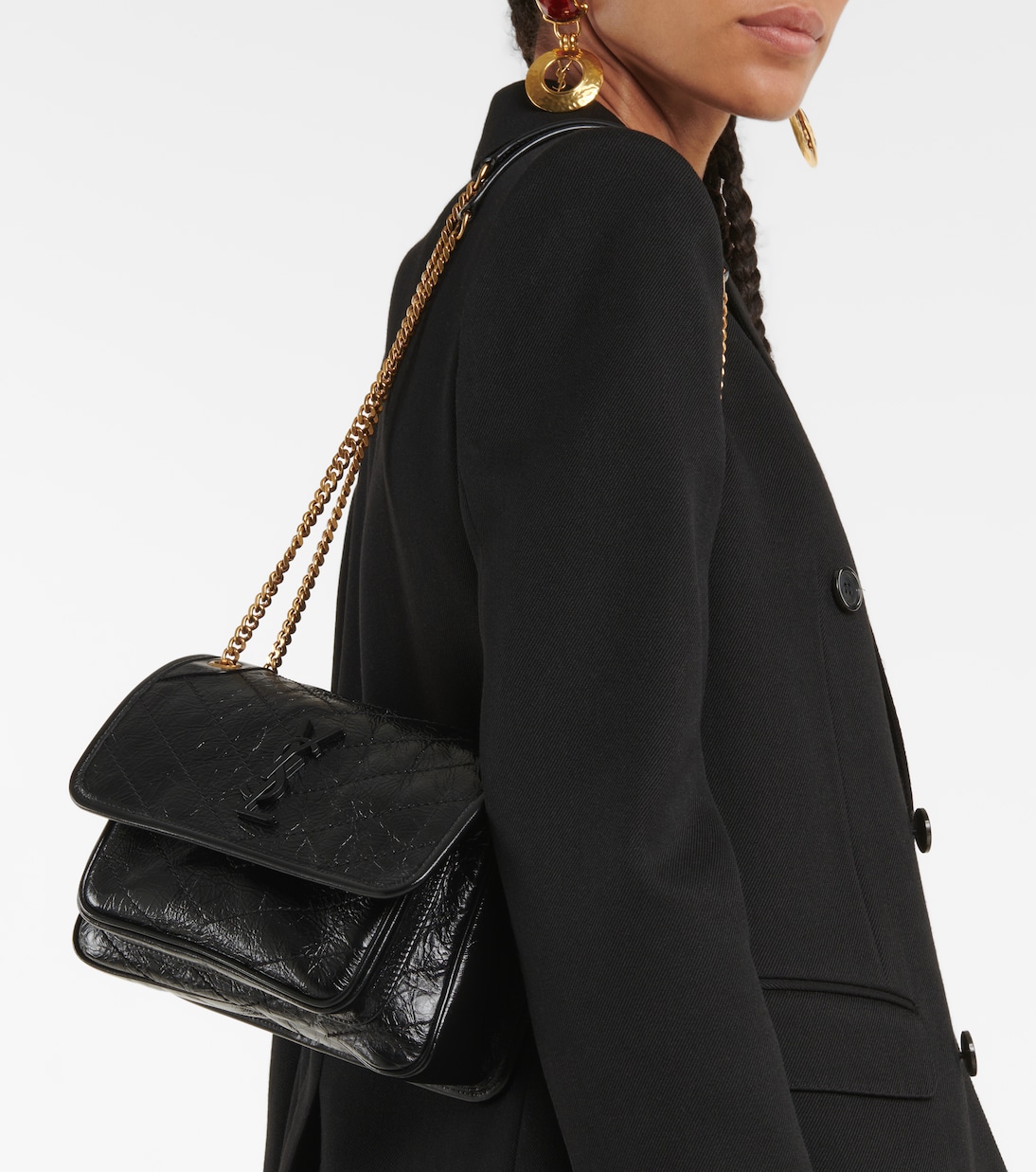 Sac Niki Baby en cuir | Saint Laurent
