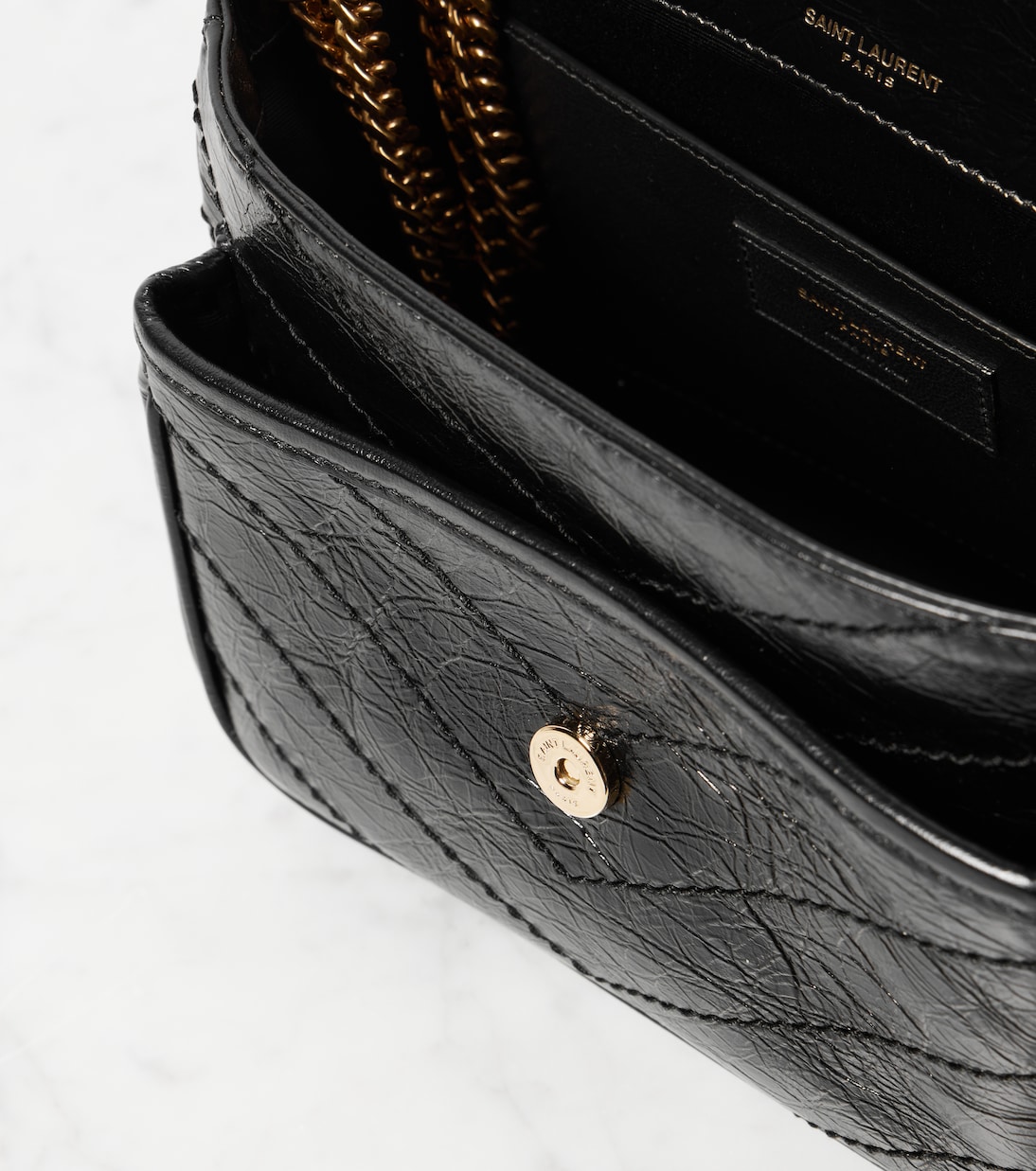 Sac Niki Baby en cuir | Saint Laurent