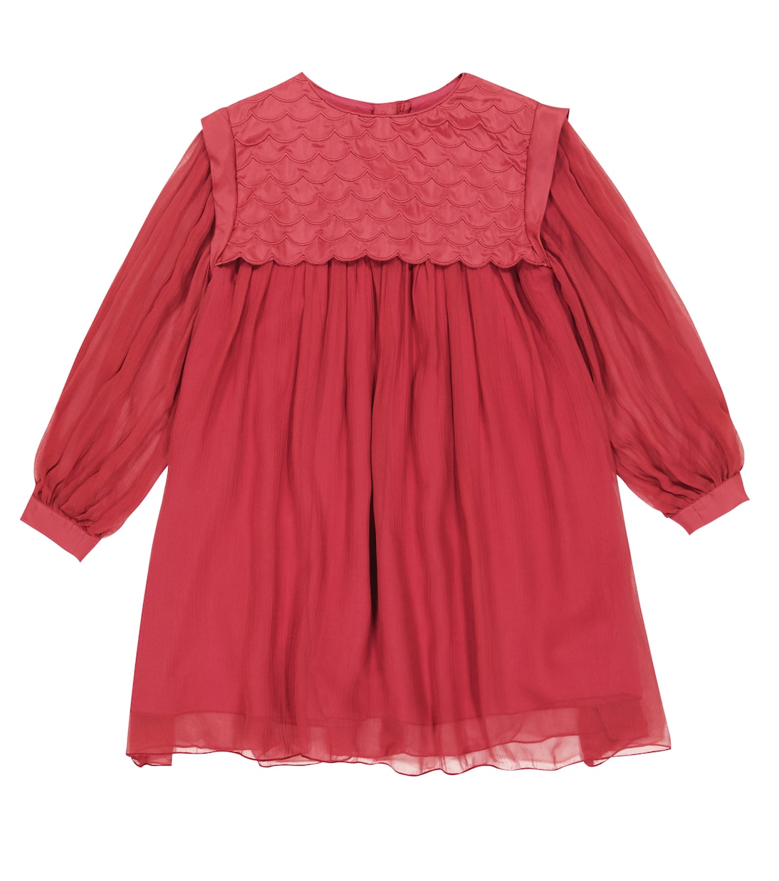 Kleid aus Seide | Chloé Kids