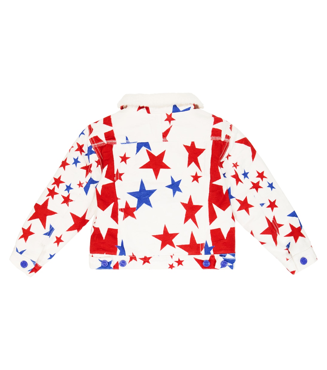 Giacca di jeans con shearling sintetico | ERL Kids