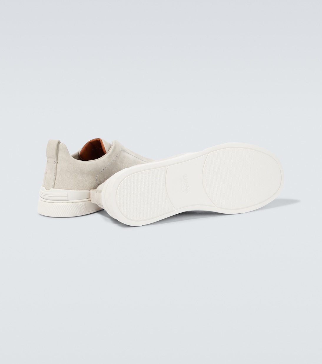 Triple Stitch suede sneakers | Zegna