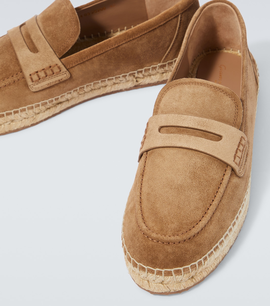 Espadrilles Lido aus Veloursleder | Gianvito Rossi