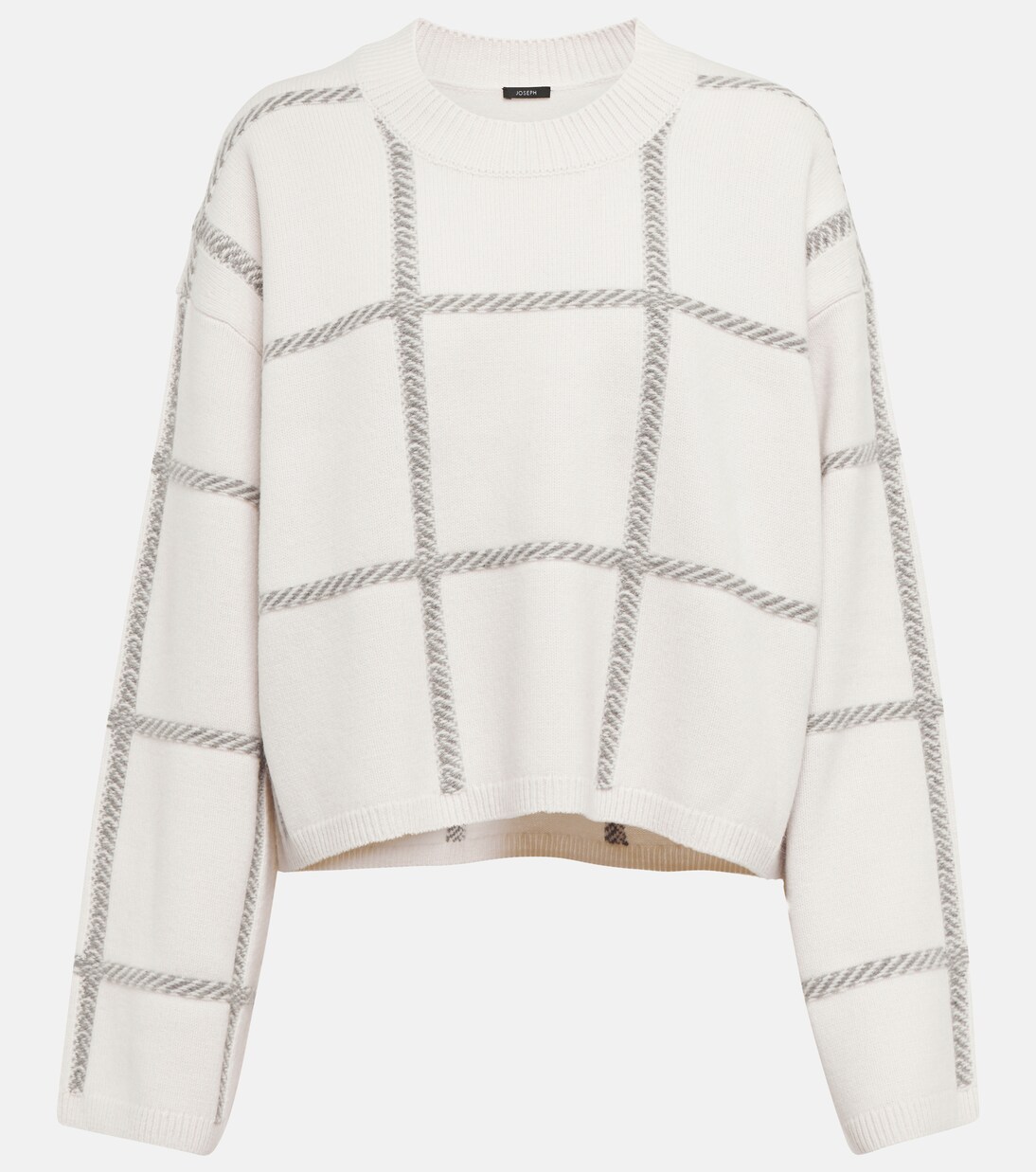 Jersey de lana a cuadros | Joseph