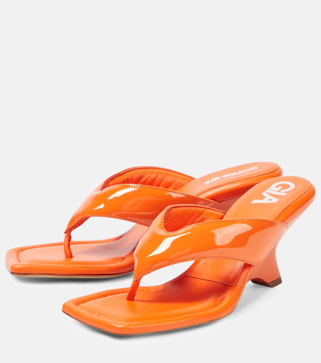 Sandalen Gia 6 aus Leder | Gia Borghini