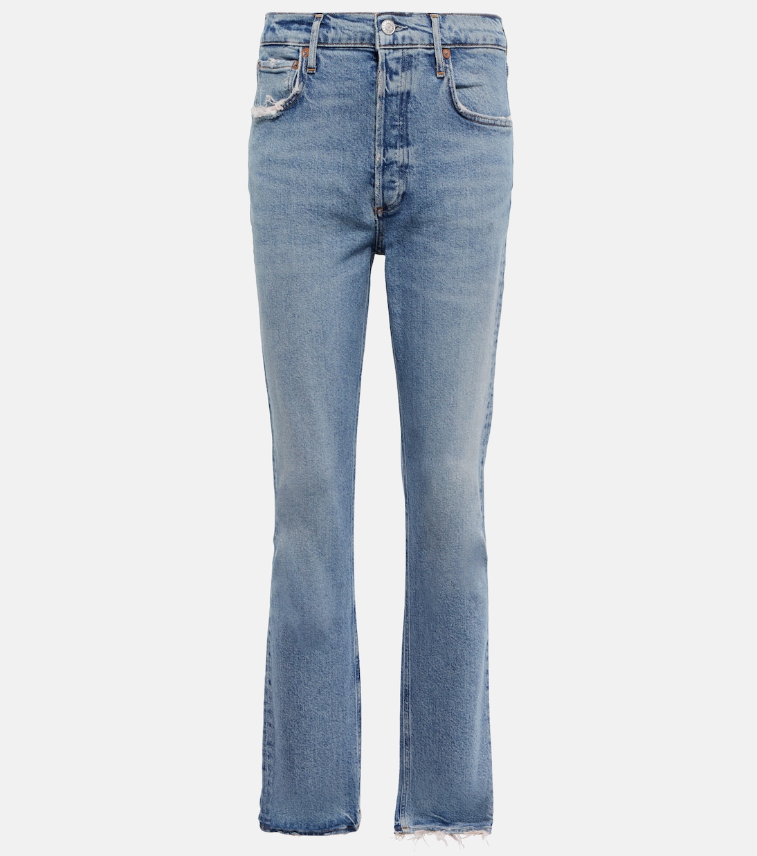 High-Rise Straight Jeans Riley | Agolde