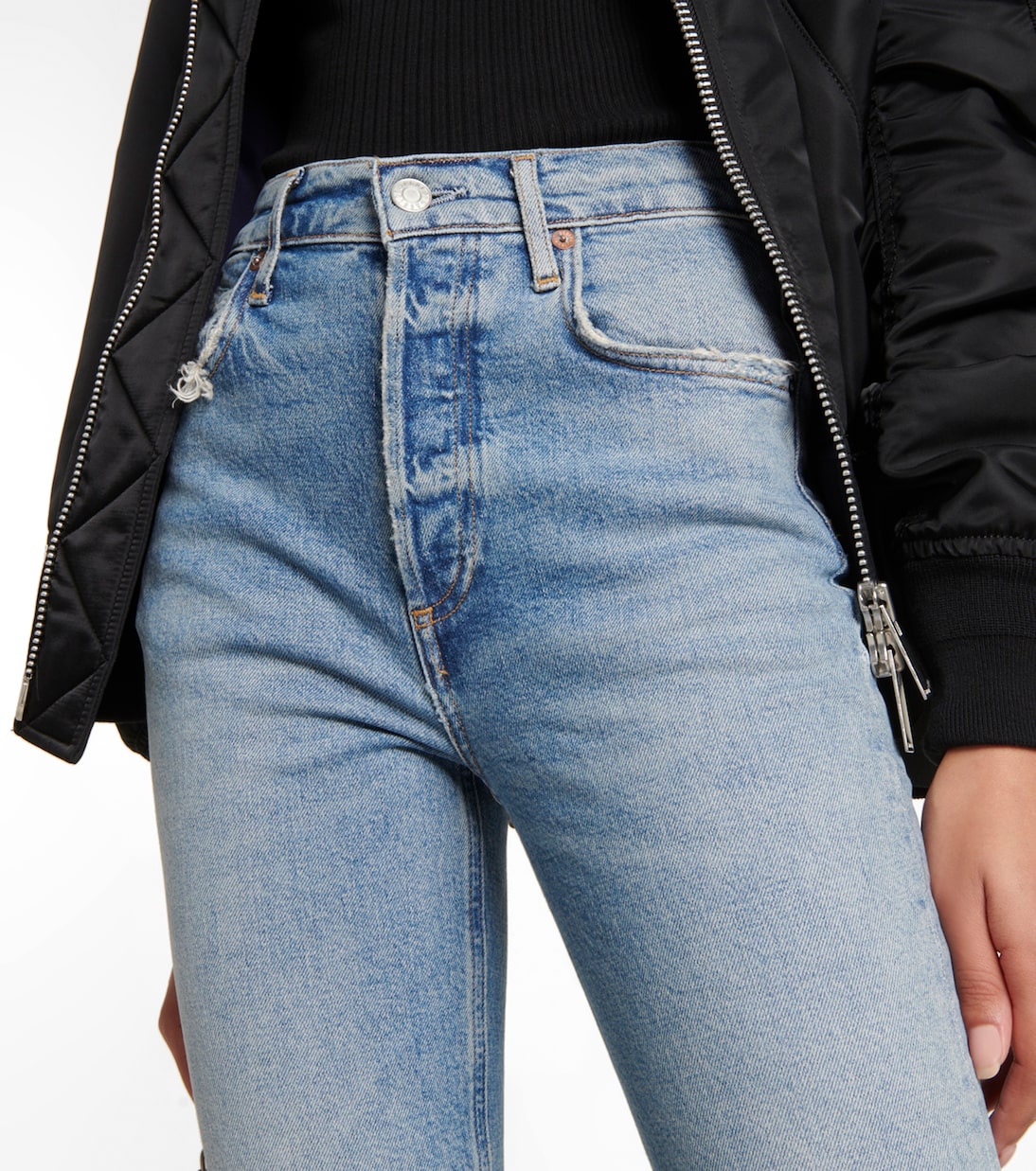 High-Rise Straight Jeans Riley | Agolde