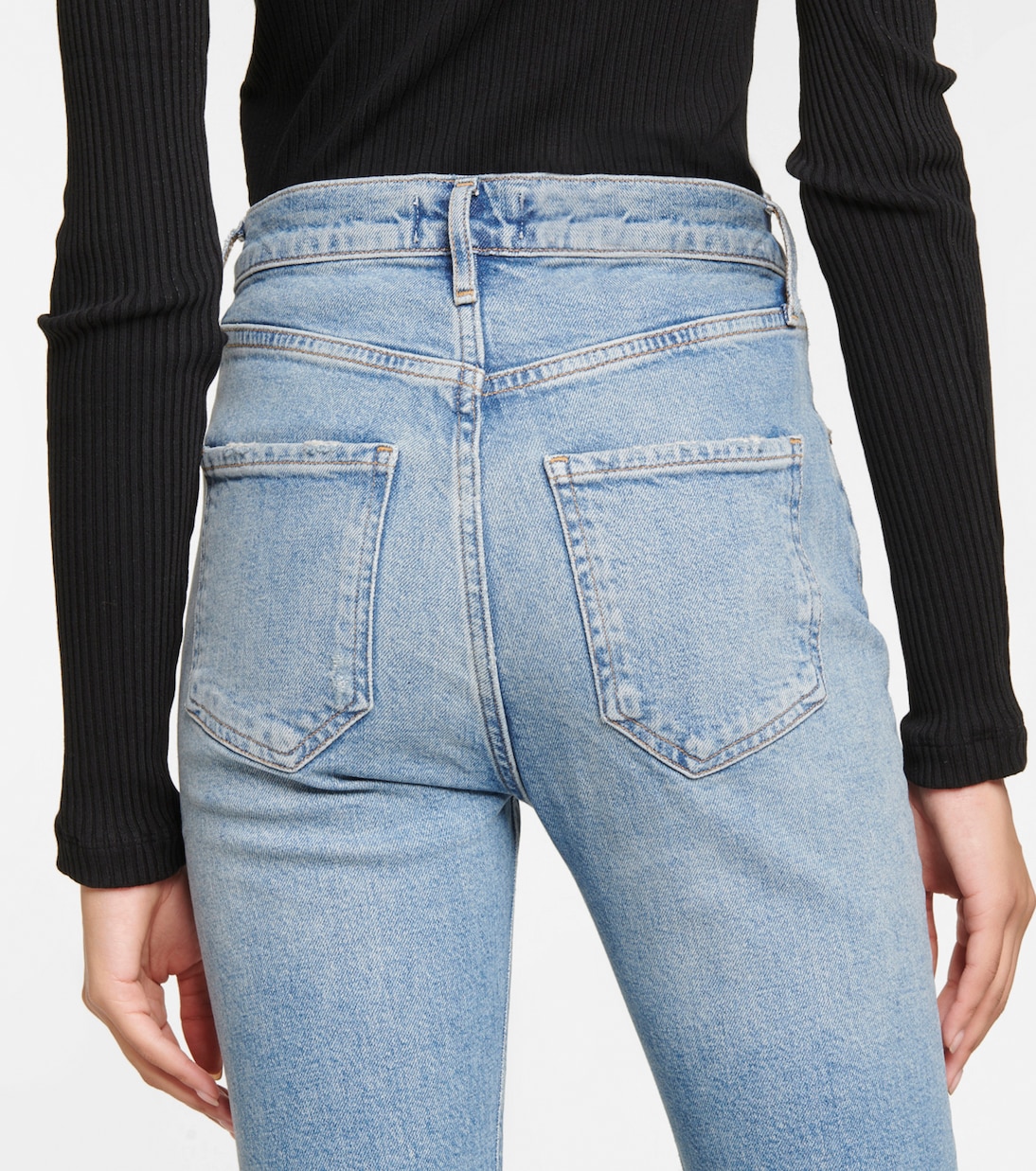 High-Rise Straight Jeans Riley | Agolde