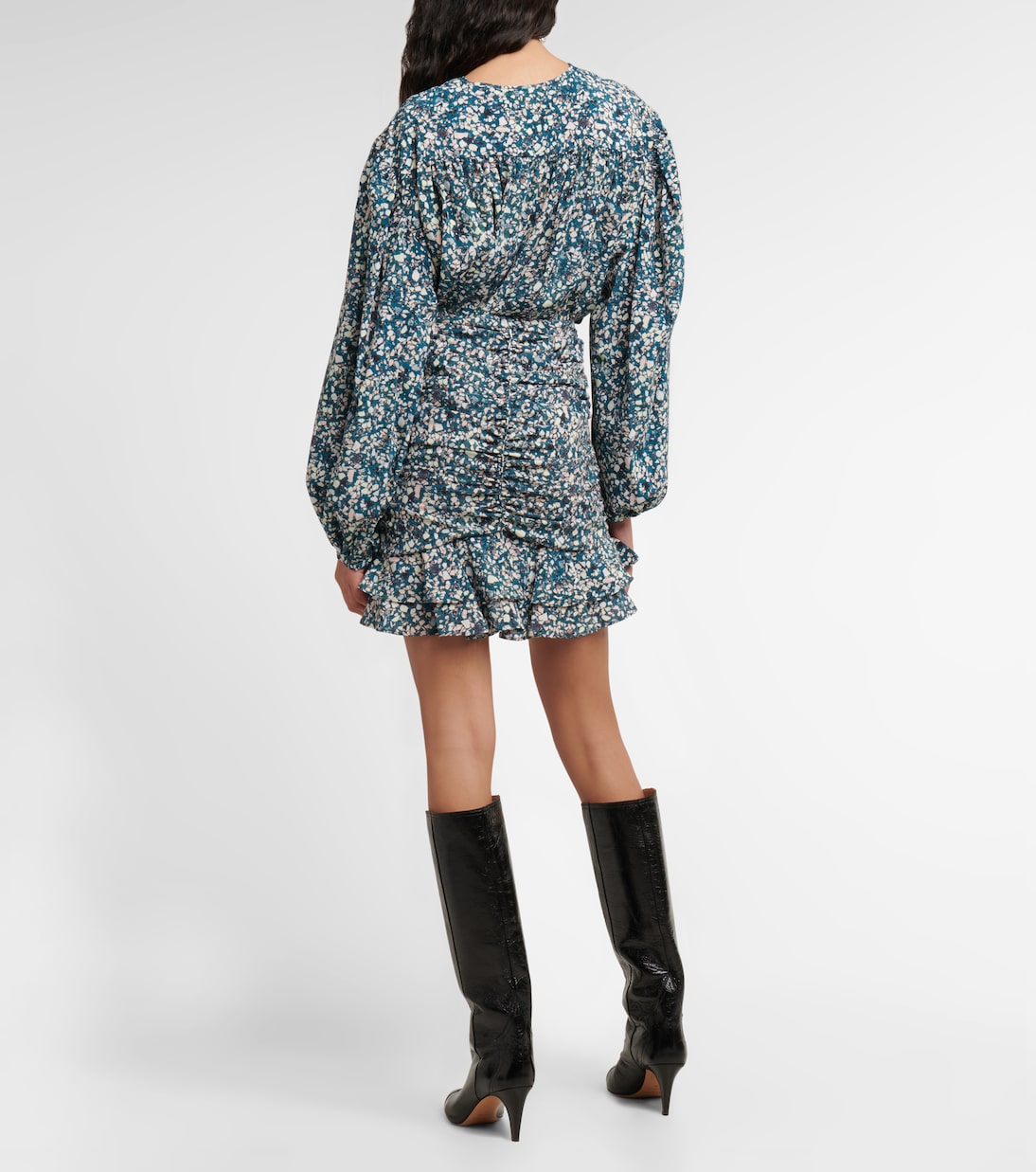 Milendi silk-blend miniskirt | Isabel Marant