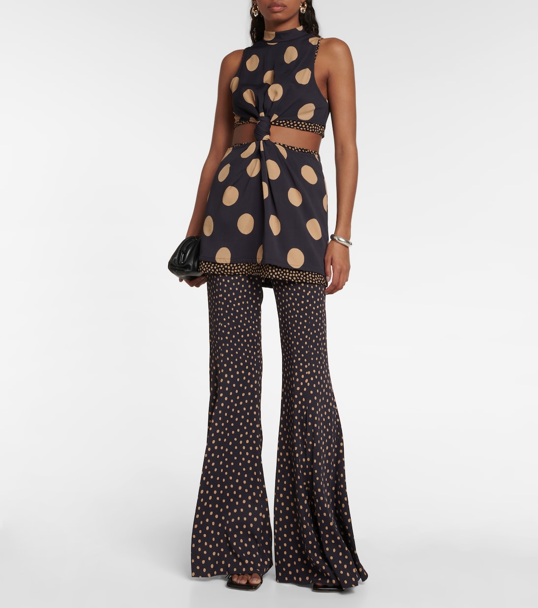 Pantalon évasé à taille haute | Proenza Schouler