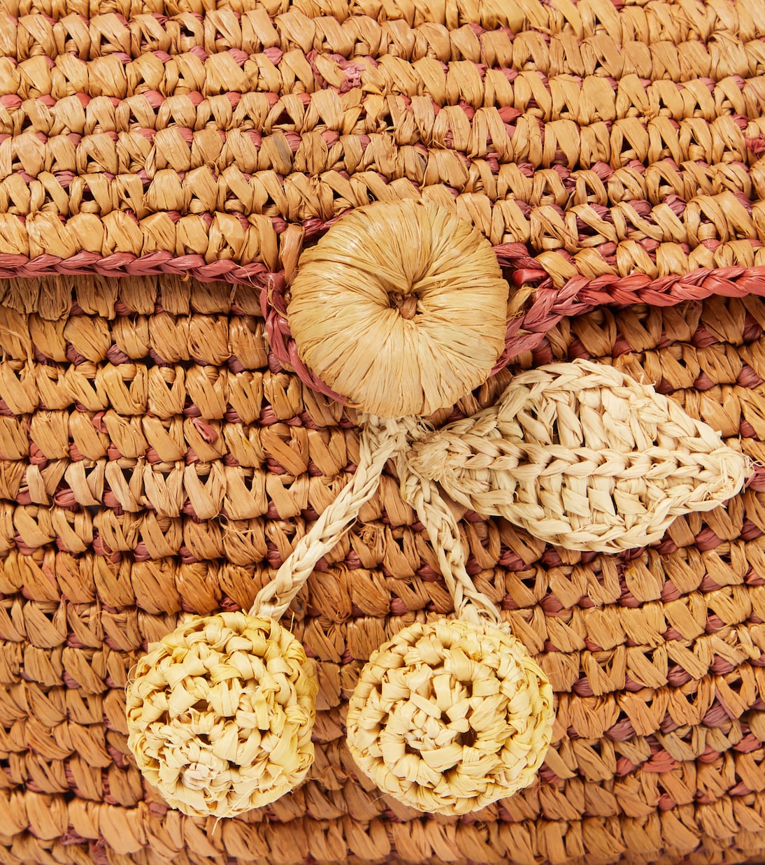 Borsa a spalla in rafia | Bonpoint