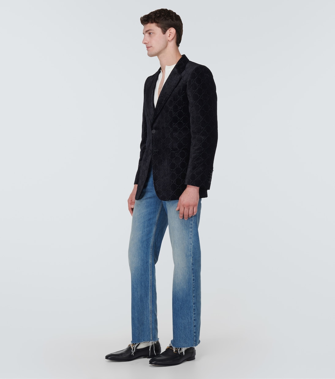 GG single-breasted blazer | Gucci