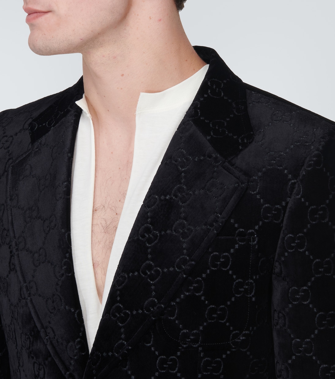 GG single-breasted blazer | Gucci