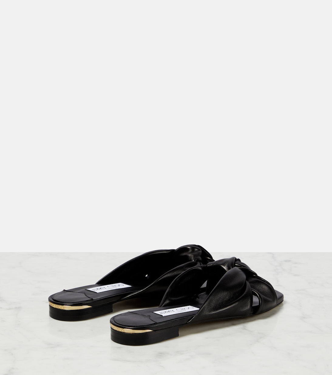 Pantoletten Avenue aus Leder | Jimmy Choo