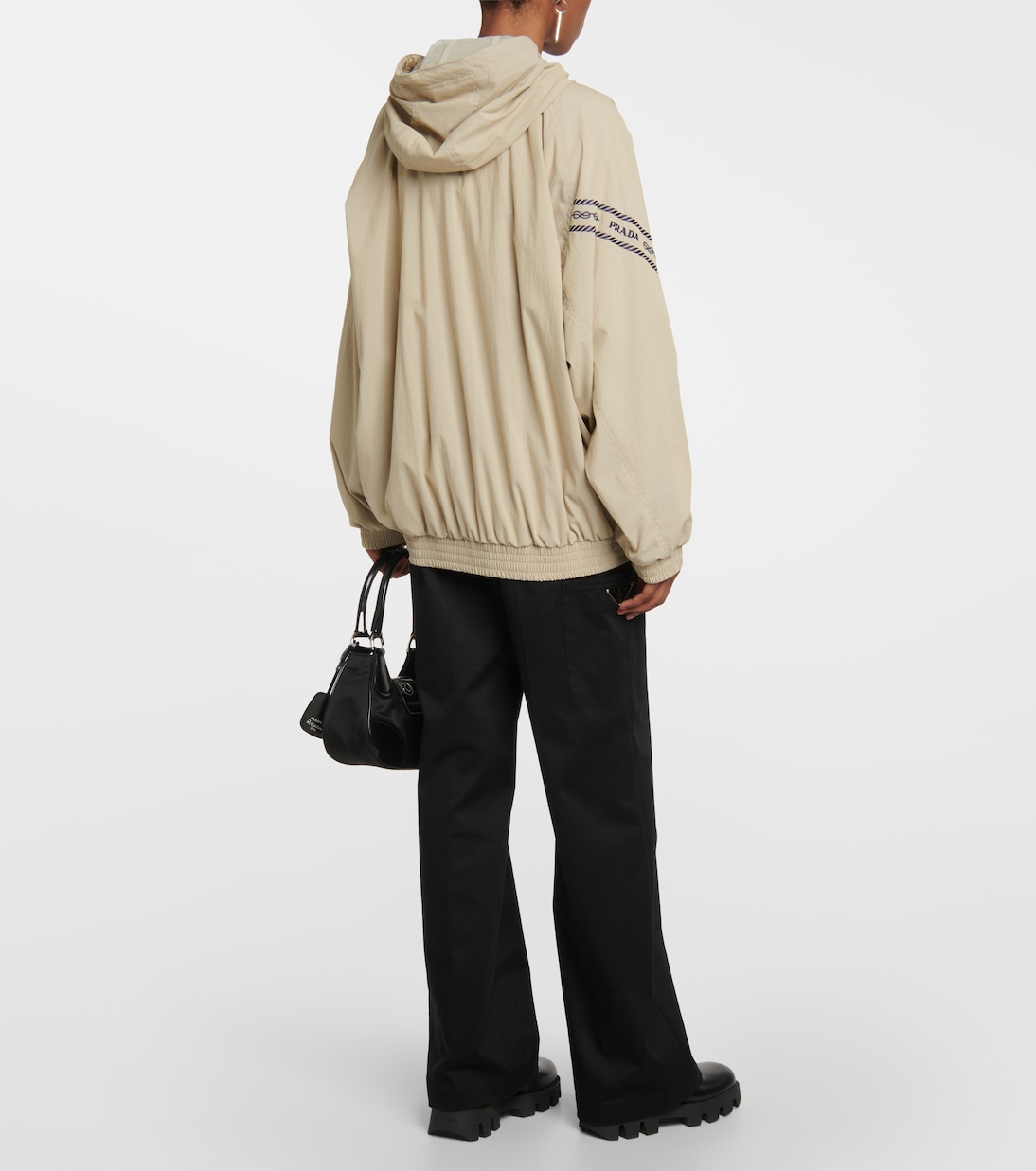 Jacke aus einem Baumwollgemisch | Prada