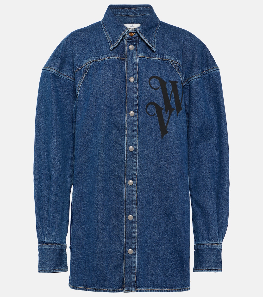 Camisa en denim con logo | Vivienne Westwood