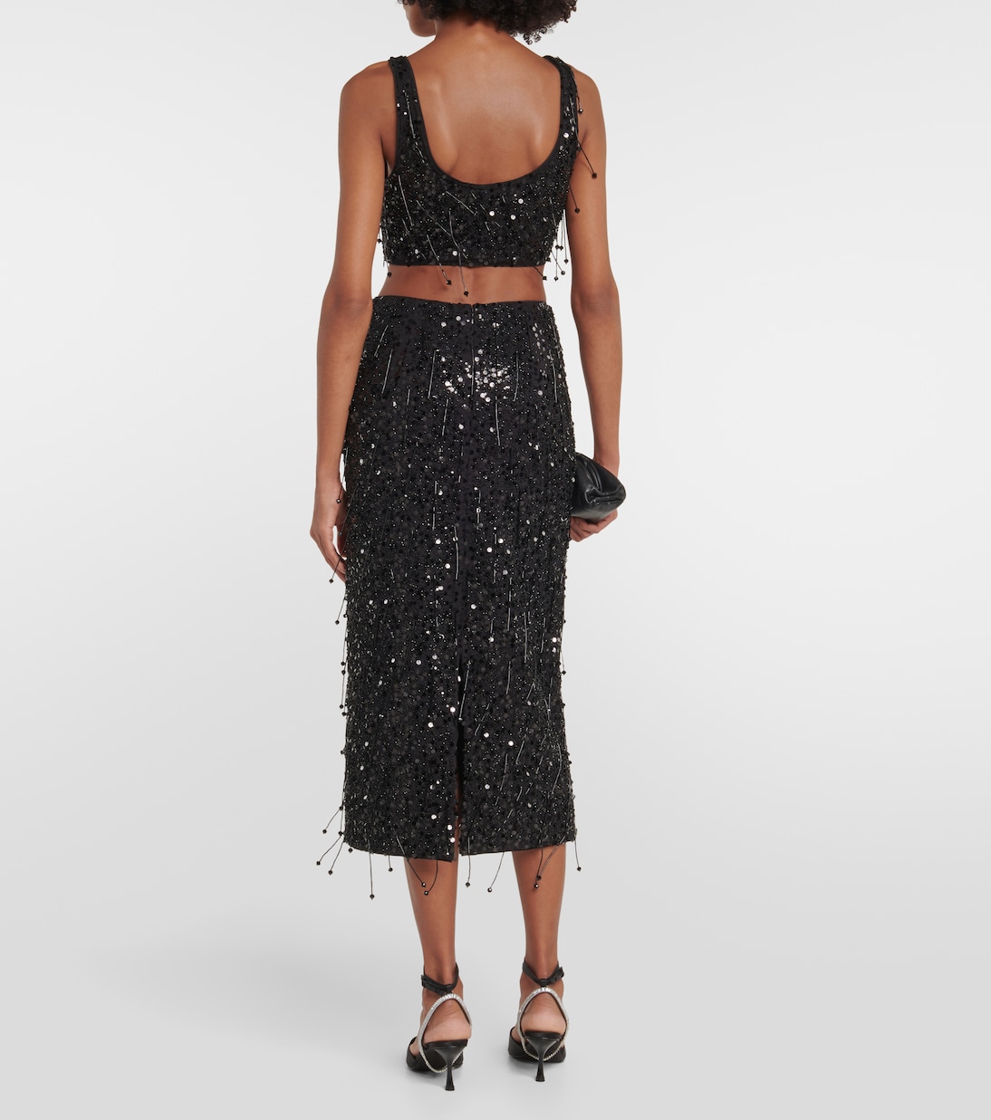 Gisele sequined midi skirt | Simkhai