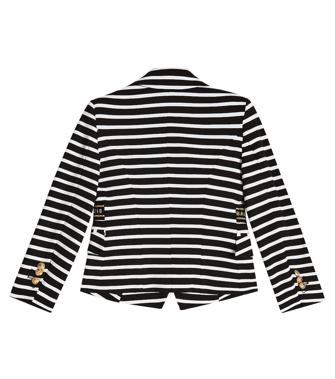 Blazer cruzado a rayas | Balmain Kids