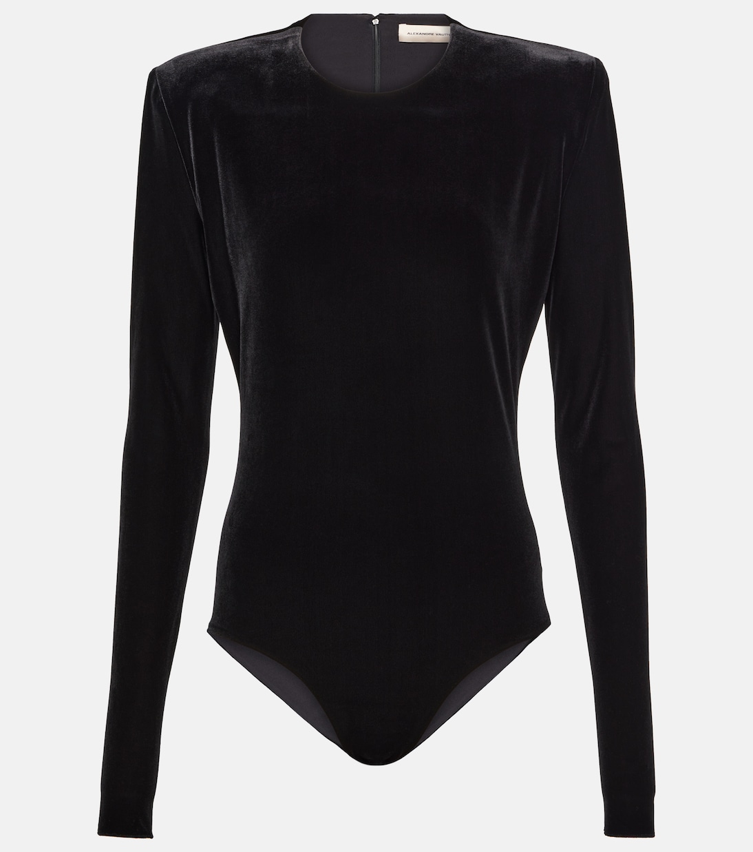 Velvet bodysuit | Alexandre Vauthier