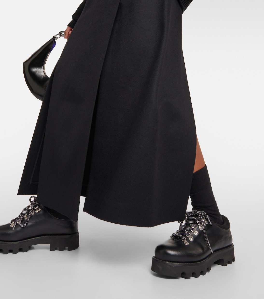 Jupe longue en laine mélangée | Proenza Schouler