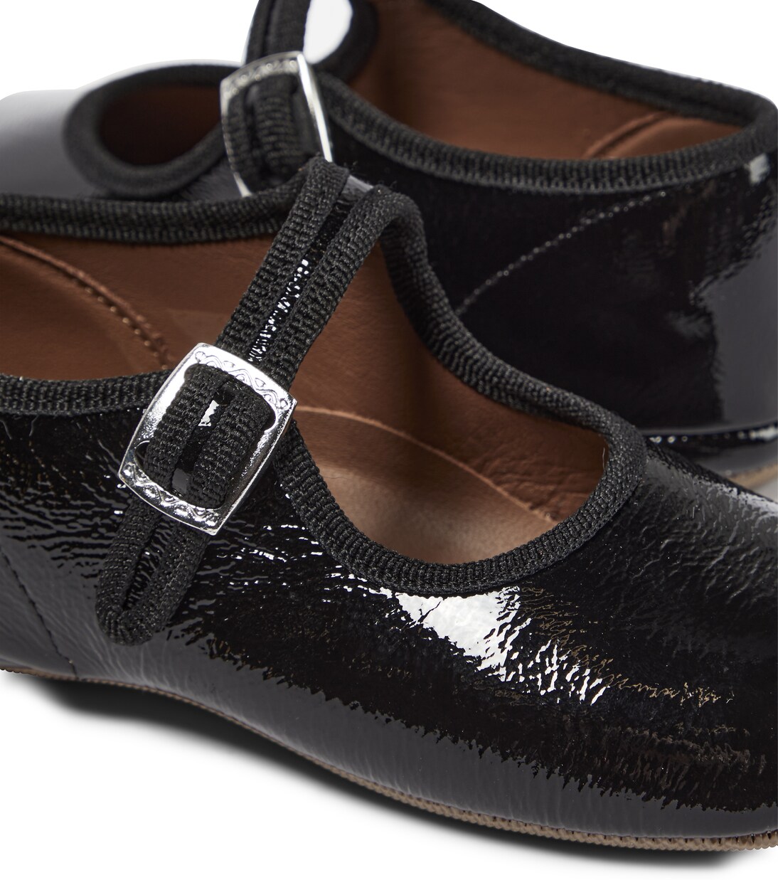 Nappalak leather ballet flats | PèPè