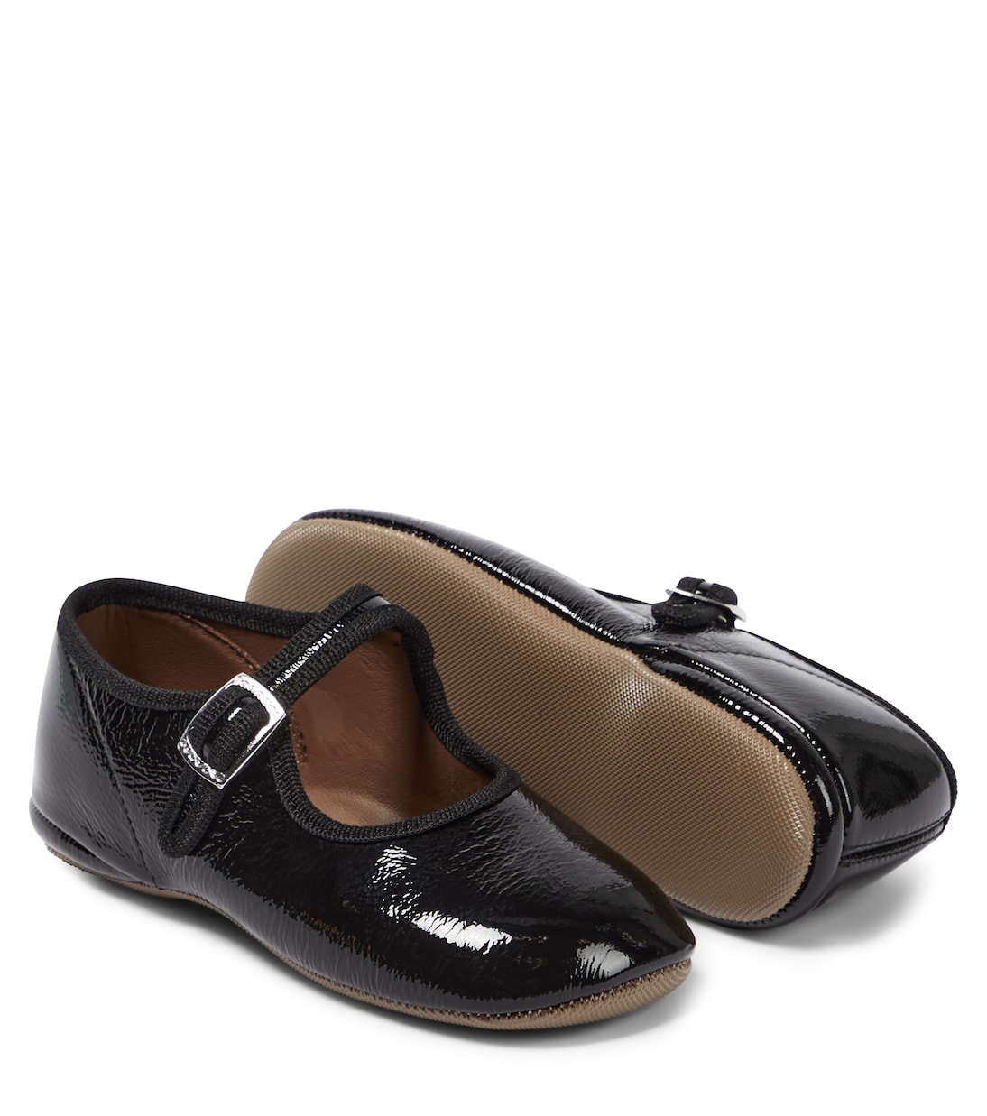 Nappalak leather ballet flats | PèPè